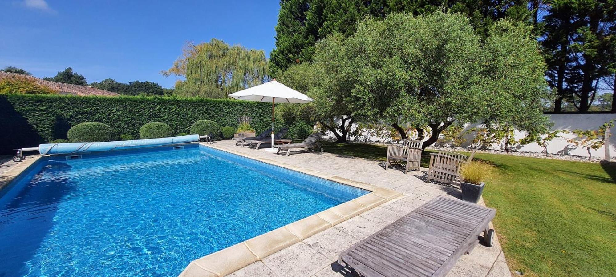 Chambre D'Hotes Landes - Le Clos Des Oliviers Léon Exteriér fotografie